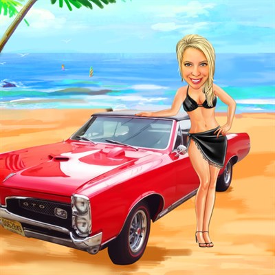 Custom Caricature from Photos - myDaVinci